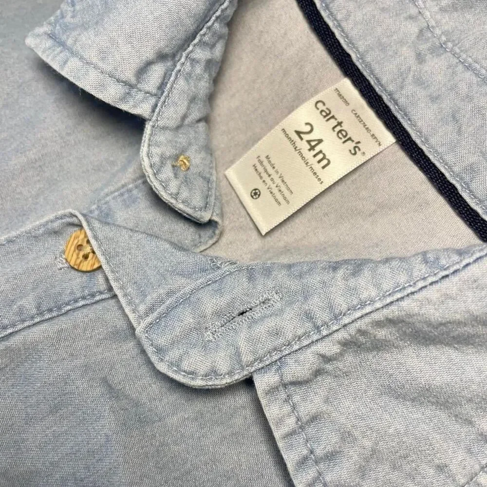 Carter's Blue baby Jumpsuit
